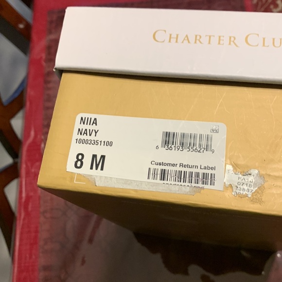 Charter club mesh heels with bow - Picture 6 of 6